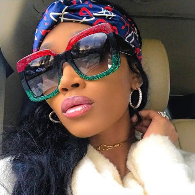 Glitter sunglasses
