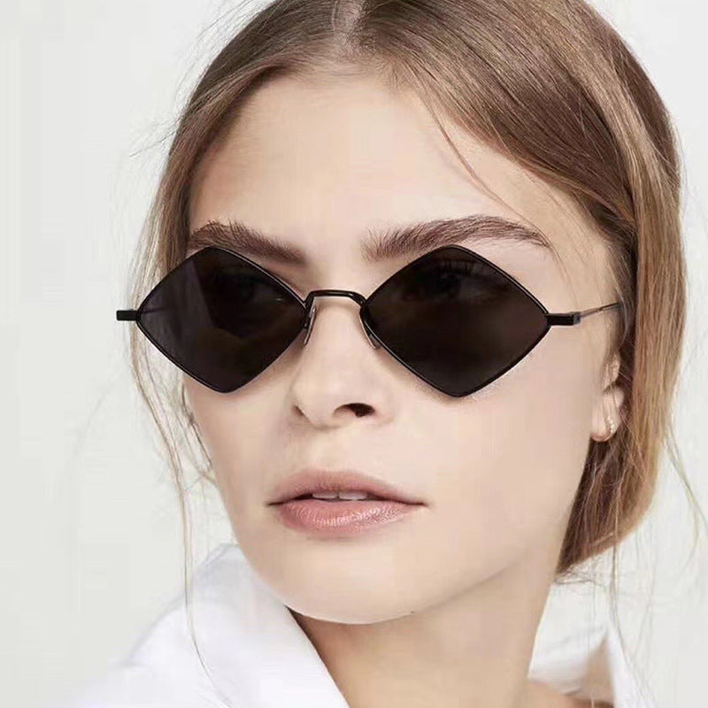 Irregular Metal Sunglasses