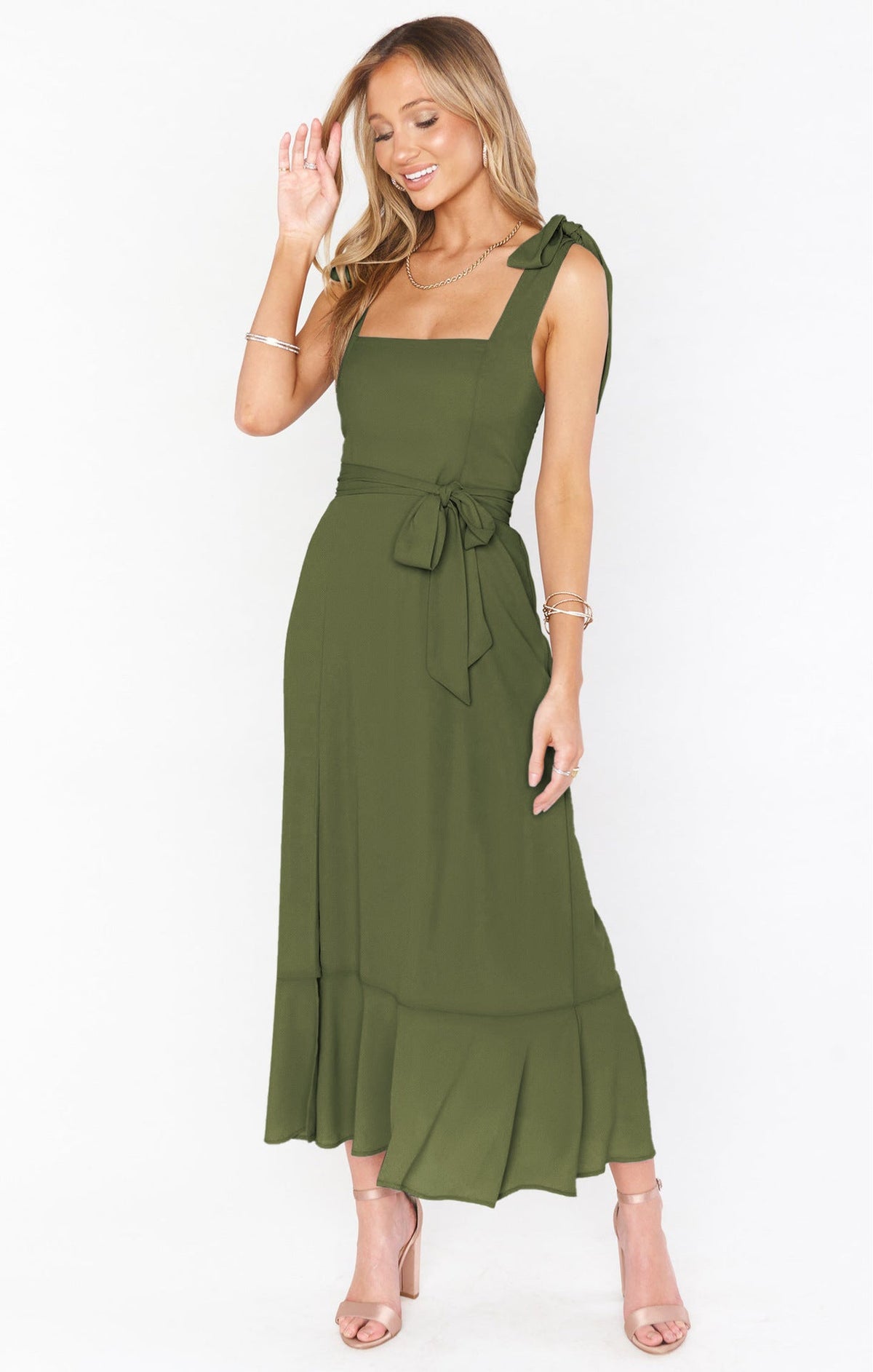 Ruffled Beach Dress