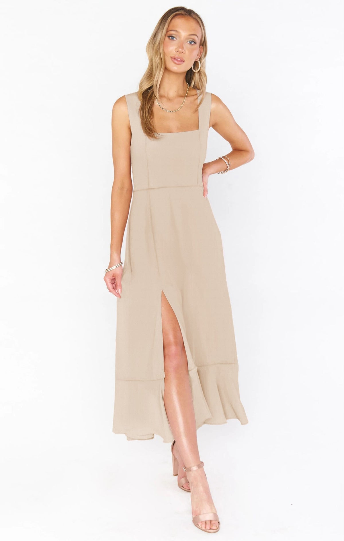 Ruffled Beach Dress