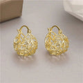 Vintage High-end Gold Earrings