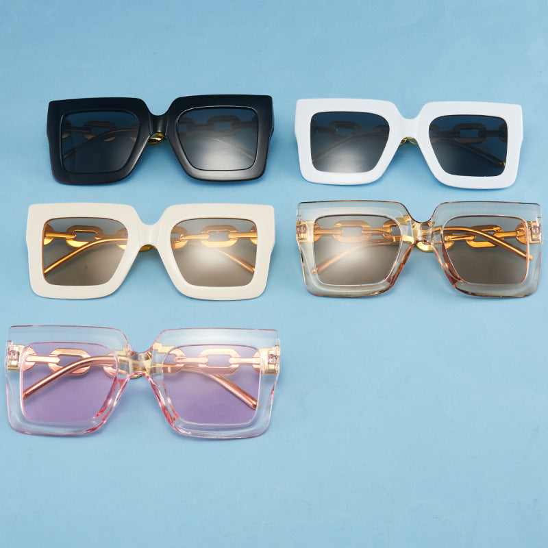 Square Chain Sunglasses