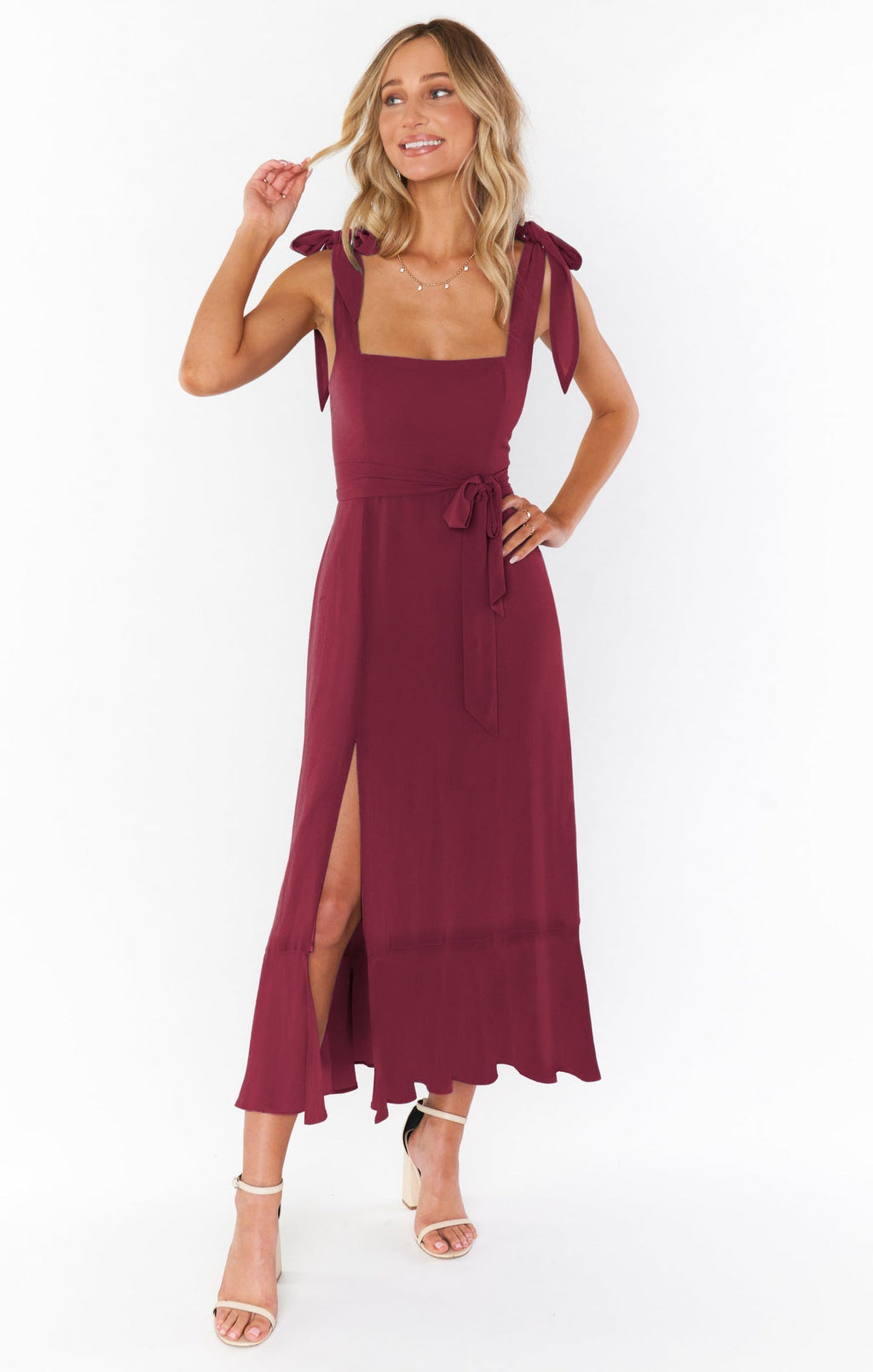 Ruffled Beach Dress