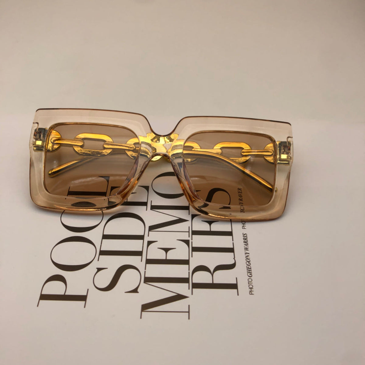 Square Chain Sunglasses